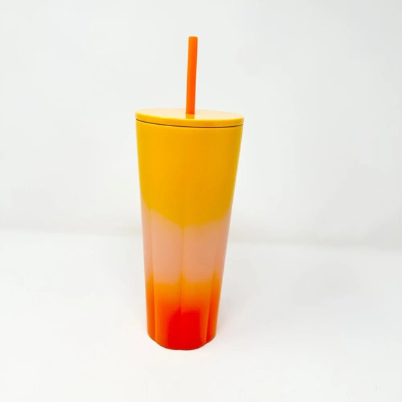 Starbucks Gradient Orange Sherbet Cold Cup 24 oz NWT - Picture 3 of 5